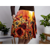 Damska ackova satenova sukne s kapsami Autorsky vlastorucni vzor Vecerni slunecnice14