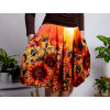 Damska ackova satenova sukne s kapsami Autorsky vlastorucni vzor Vecerni slunecnice19