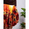 Damska ackova satenova sukne s kapsami Autorsky vlastorucni vzor Vecerni slunecnice20