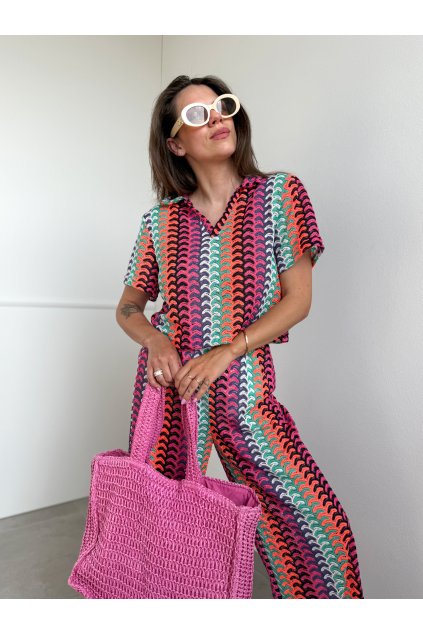Hačkovaný set Colorfull 3557