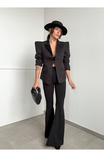 Čierne zvonove legíny 3232