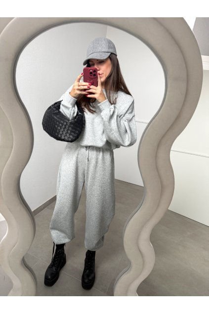 Bavlnená Súprava Grey 3588