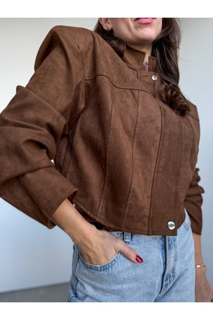 Suede Camel Bunda  4657