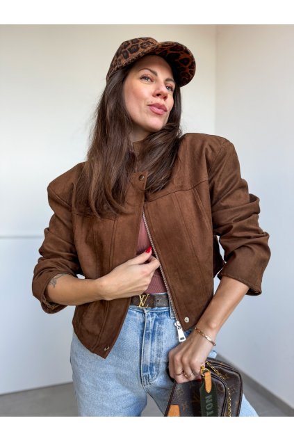 Suede Camel Bunda  4657