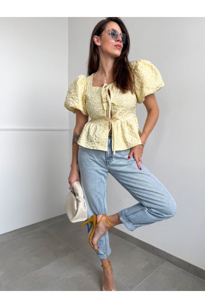 Butteryellow & Flowy zavinovací top  4159