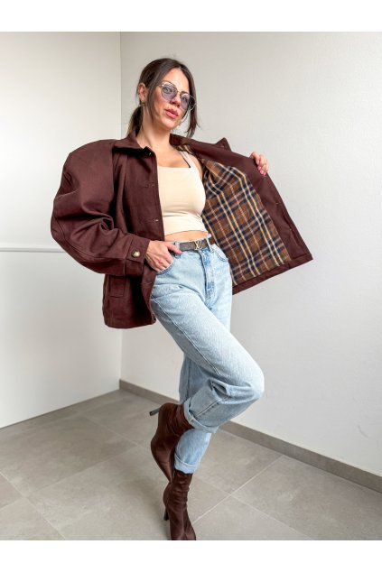 Choco bunda s flanelovým vnútrom  4666