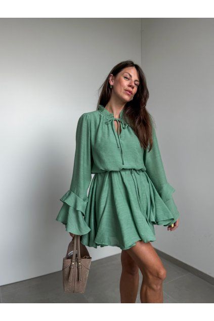 Riasené šaty Greeny  2019
