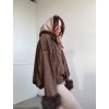 Oversize bombera s kožušinou Choco 4628