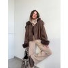 Oversize bombera s kožušinou Choco 4628