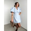 Krátke šaty baby blue  2288