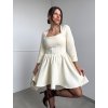 Šaty Cream Comfy   2281