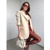 Bežové oversize sako Lera  4595