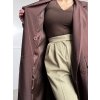 Dlhý kabát Choco Brown 4683