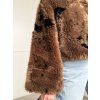 Krátky kožušinový kabátik 4686