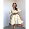 Bavlnené butteryellow šaty 2118