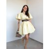 Bavlnené butteryellow šaty 2118
