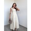 Midi  šaty Cream 2119