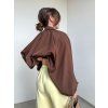 Hnedá bunda Choco 4597