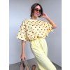 Tričko s bodkami Butteryellow 4171