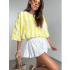 Prúžkované tričko Butteryellow 4149