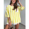 Prúžkované tričko Butteryellow 4149