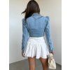 Krátká denim bunda Elia 4606
