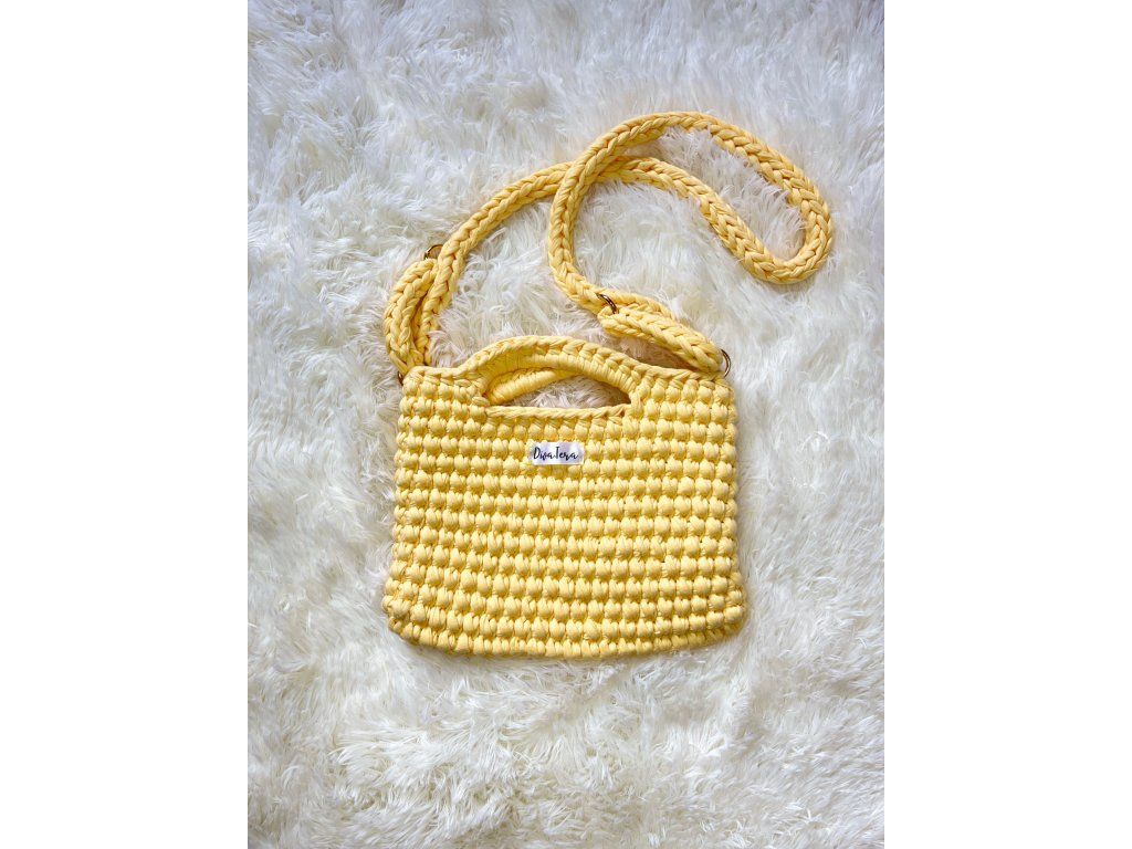 Crossbody kabelka Naty yellow