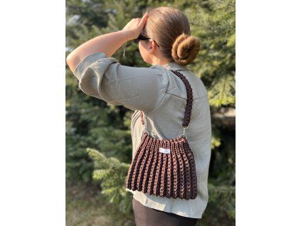 Kabelka Elie chocolate