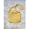 Crossbody kabelka Naty yellow