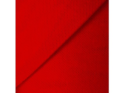 Úplet Bavlna Sieťovaný/Prelamovaný 145 g/m2 Červený
