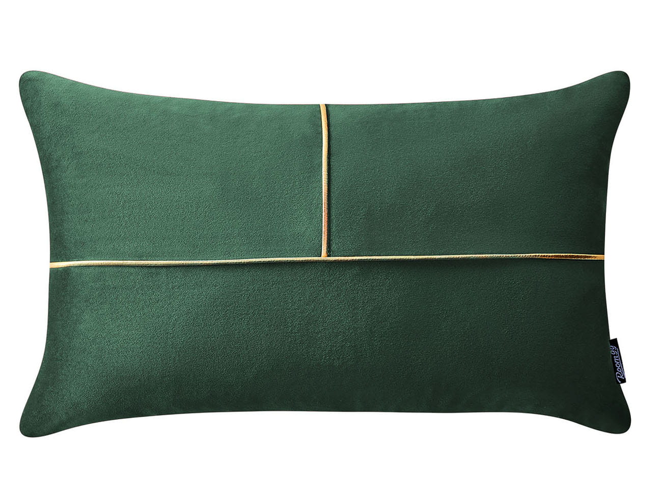 Room99 Dekoračná obliečka na vankúš BE GLAM SIMPLE Farba: Zelená, Veľkosť: 30 x 50 cm