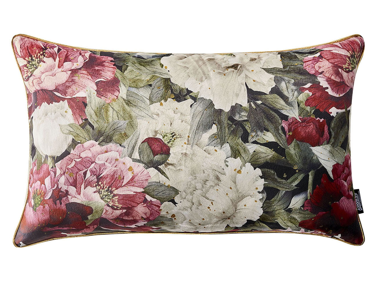 Room99 Dekoračná obliečka na vankúš BLOSSOM SHINE Kvety Veľkosť: 30 x 50 cm