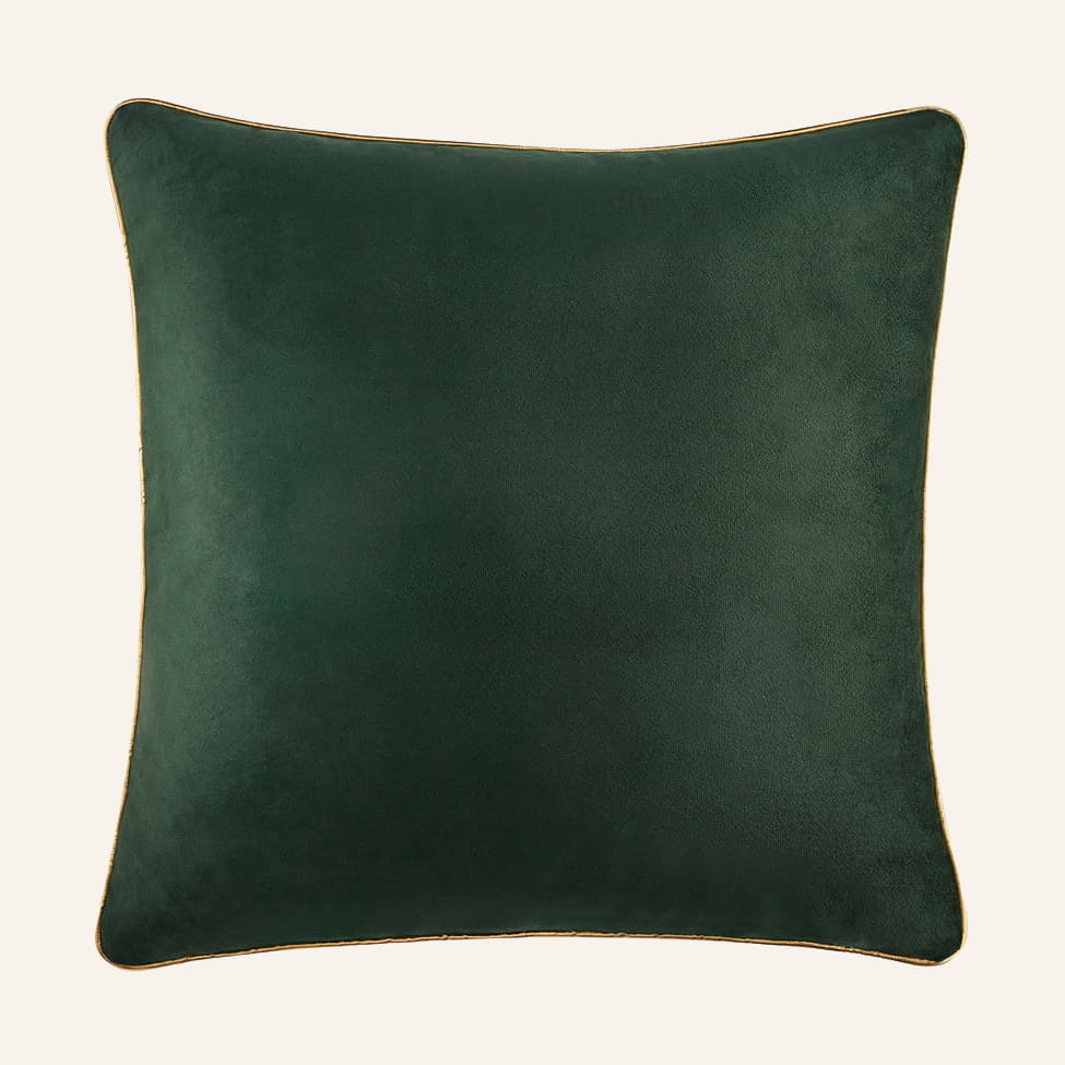 Room99 Dekoračná obliečka na vankúš UNIQUE 45 x 45 cm Farba: Zelená