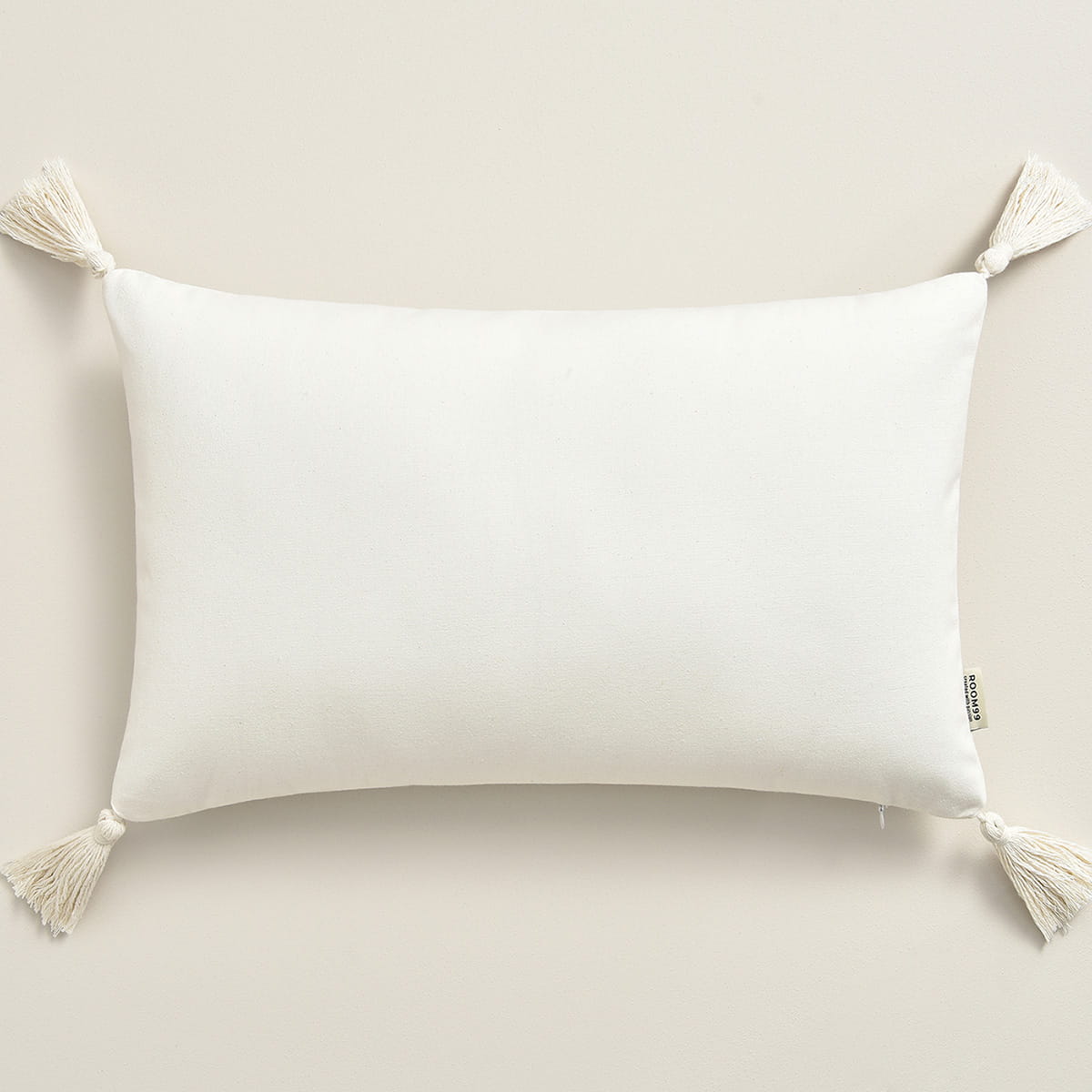 Room99 Dekoračná obliečka so strapcami Soul Bavlna Farba: Biela, Veľkosť: 30 x 50 cm