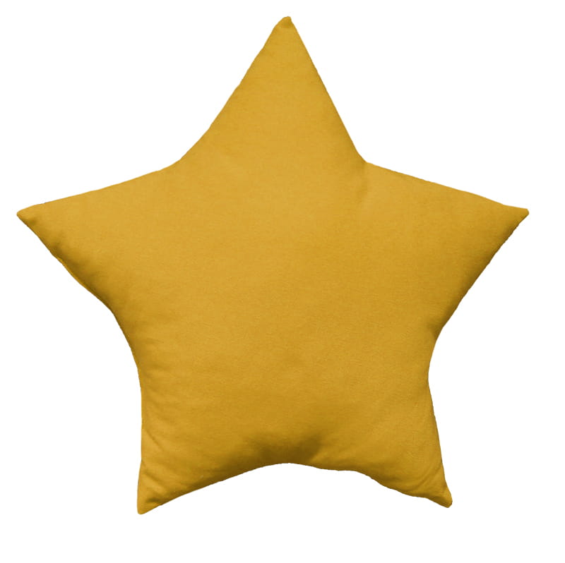 Domarex Vankúš Hviezdička STAR Loneta 50 x 50 cm Žltá