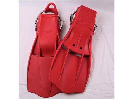 Ploutve technické III červené