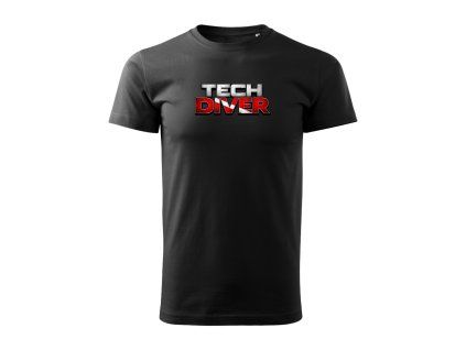 Pánské tričko pro technické potápěče