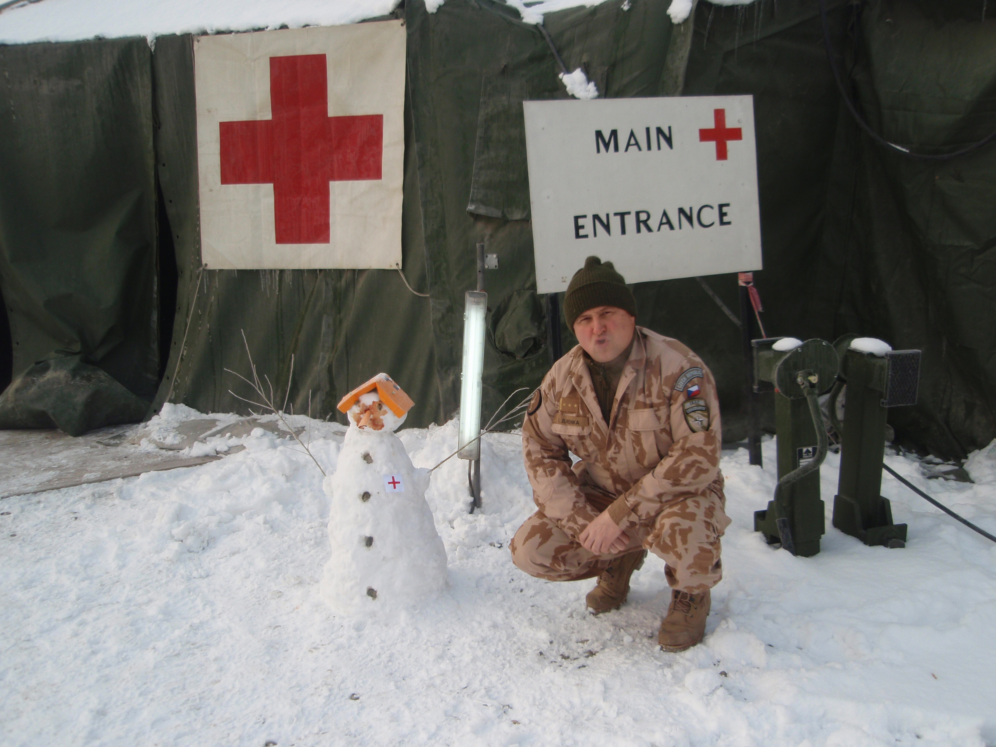 Přednáška - Polní nemocnice Armády ČR v Afghánistánu v roce 2007 - 2008