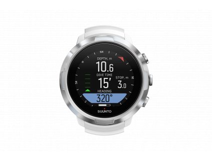 SS050181000 SUUNTO D5 WHITE Front View compass