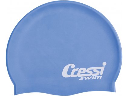 silicone cap light blue