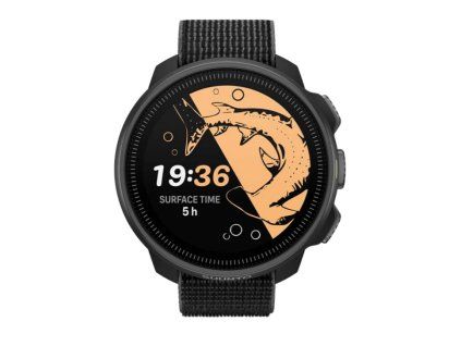 SUUNTO Nautic S - graphite elastic textile strap