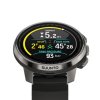 medium SuuntoOcean SteelBlack SS050983000 front tilt scuba below safetystop metric EN