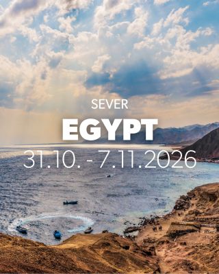 Tak zase po roce vyrážíme do Egypta! 🇪🇬 Přidej se k nám už v listopadu na cestu po severu Rudého moře a pojď s námi...