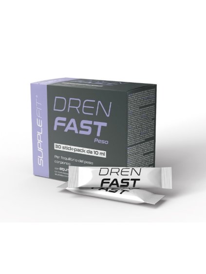 DREN FAST s Equitullas pre rovnováhu telesnej hmotnosti 30 × 10 ml Chogan