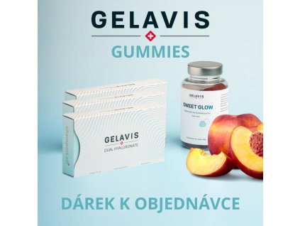 GELAVIS Dual Hyaluronate LIMITOVANÁ EDICE (90 kapslí) + dárek(1 399,-Kč)