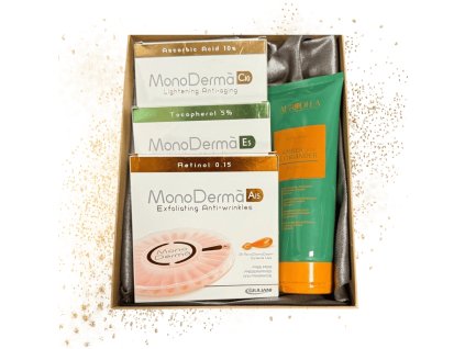 Vánoční balíček Monoderma Medik8 – elixír omlazení a svěží tělová péče
