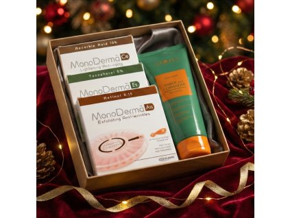 Vánoční balíček Medik8 & Fraginspiration – elixír omlazení a svěží tělová péče
