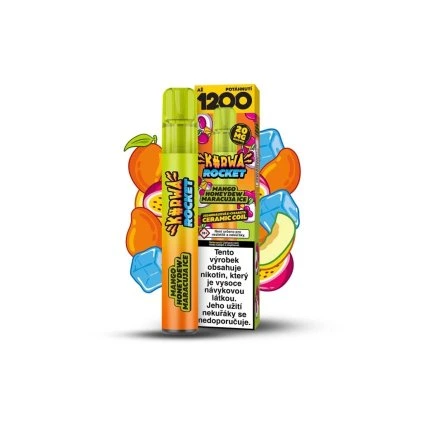 kurwa rocket mango honeydew maracuja ice