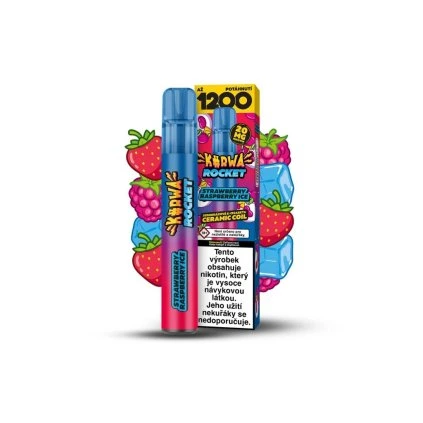 kurwa rocket strawberry raspberry ice