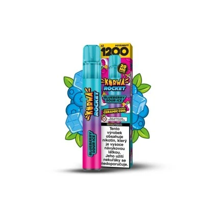 kurwa rocket blueberry sour ice